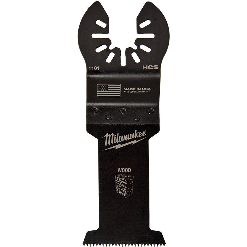 Milwaukee OPEN-LOK 1-3/8 In. HCS Wood Oscillating Blade