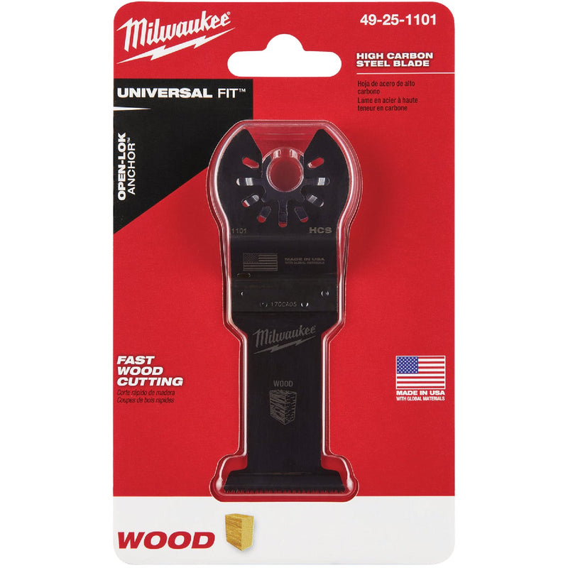 Milwaukee OPEN-LOK 1-3/8 In. HCS Wood Oscillating Blade