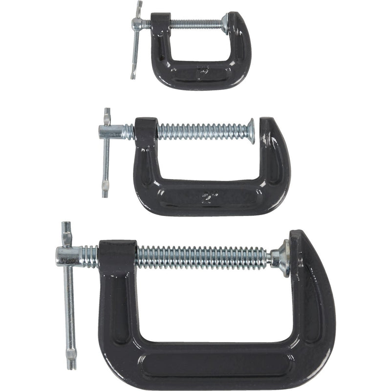 Do it 1 In., 2 In. & 3 In. C-Clamp Set (3-Piece)