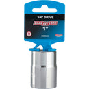 Channellock 3/4 In. Drive 1 In. 12-Point Shallow Standard Socket