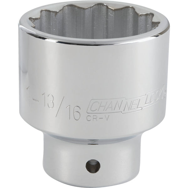 Channellock 3/4 In. Drive 1-13/16 In. 12-Point Shallow Standard Socket