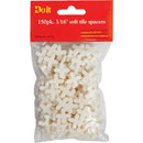 Do it 3/16 In. White Soft Tile Spacers (150-Pack)