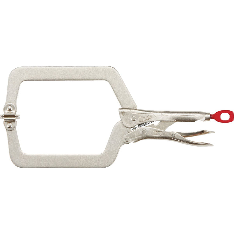 Milwaukee Torque Lock 9 In. Locking C-Clamp with Swivel Jaws