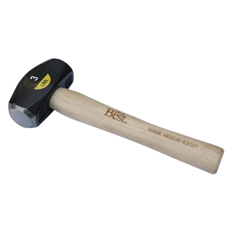 Do it Best 3 Lb. Steel Drilling Hammer with Hickory Handle