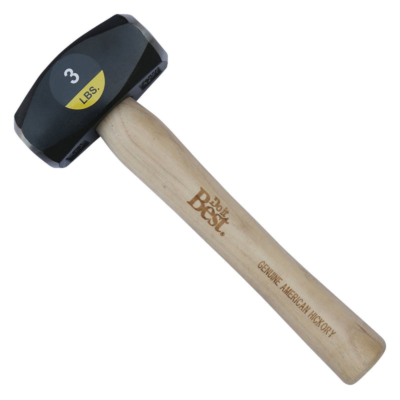 Do it Best 3 Lb. Steel Drilling Hammer with Hickory Handle