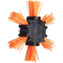 Dico Nyalox 4 In. x 1/4 In. Coarse Flap Brush