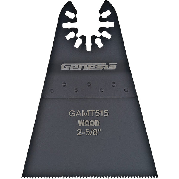 Genesis 2-5/8 In. HCS Flush Cut Oscillating Blade