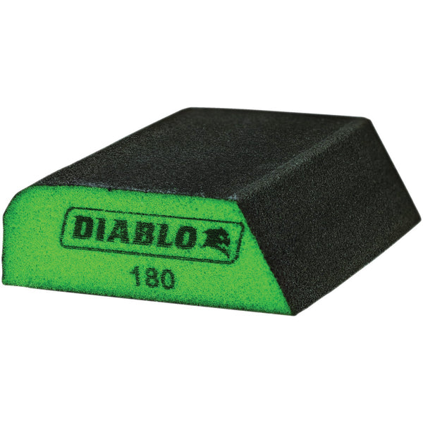 Diablo 2-1/2 In. x 4 In. x 1 In. 180 Grit (Ultra Fine) Dual-Edge Sanding Sponge