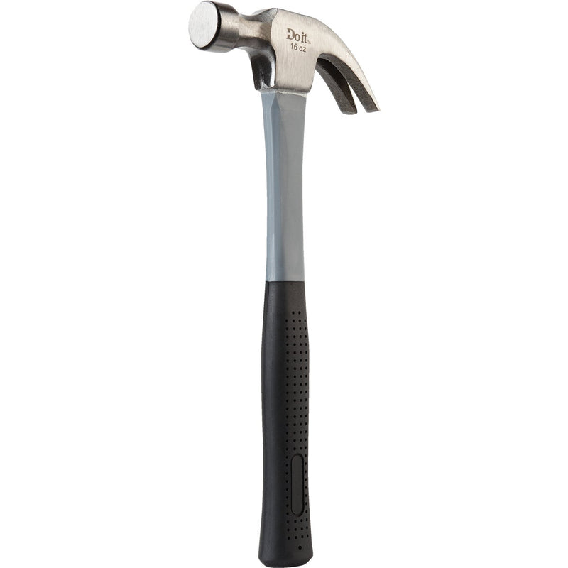 Do it 16 Oz. Smooth-Face Curved Claw Hammer with Fiberglass Handle