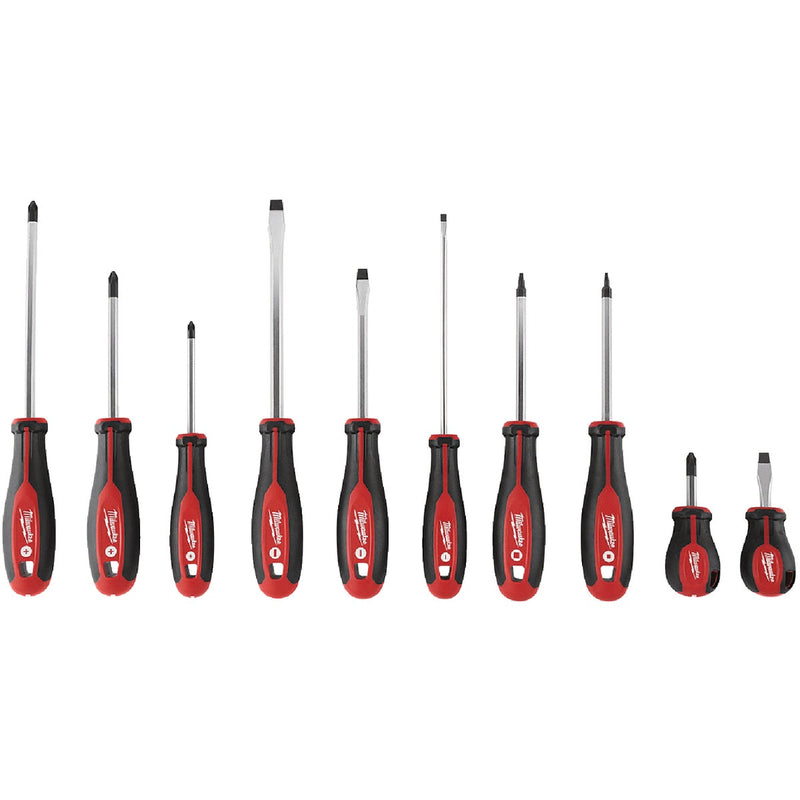 Milwaukee Screwdriver Set (10-Piece)