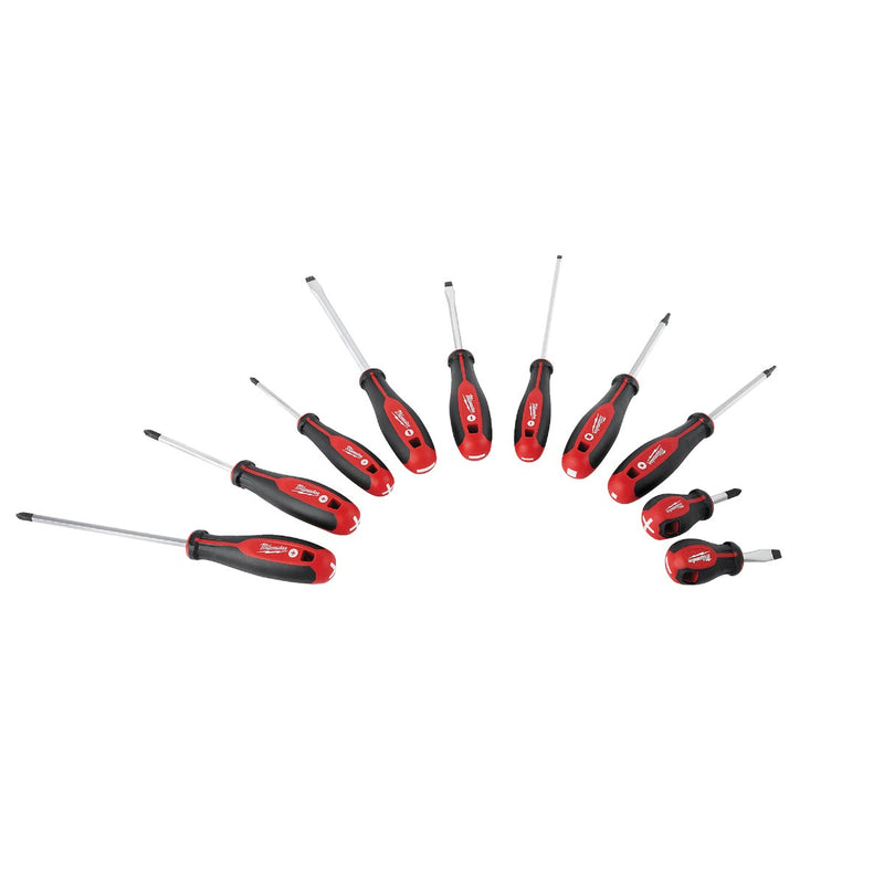 Milwaukee Screwdriver Set (10-Piece)