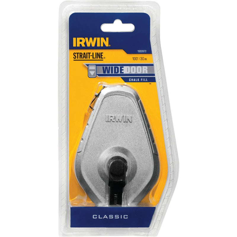 Irwin STRAIT-LINE 100 Ft. Classic Chalk Line Reel