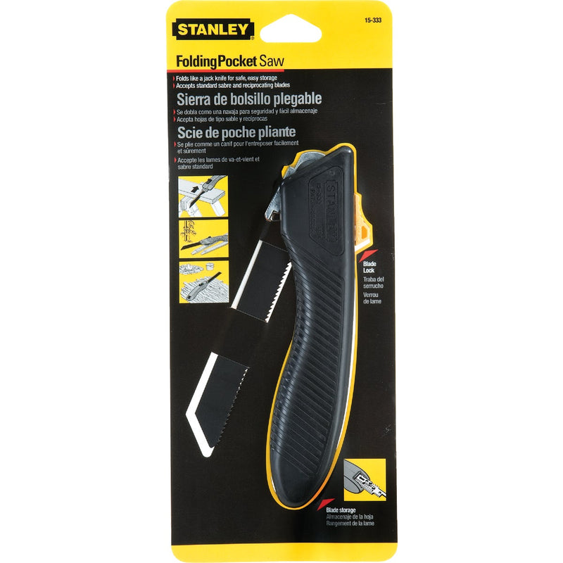 Stanley 6 In. Blade Folding Pocket Saw