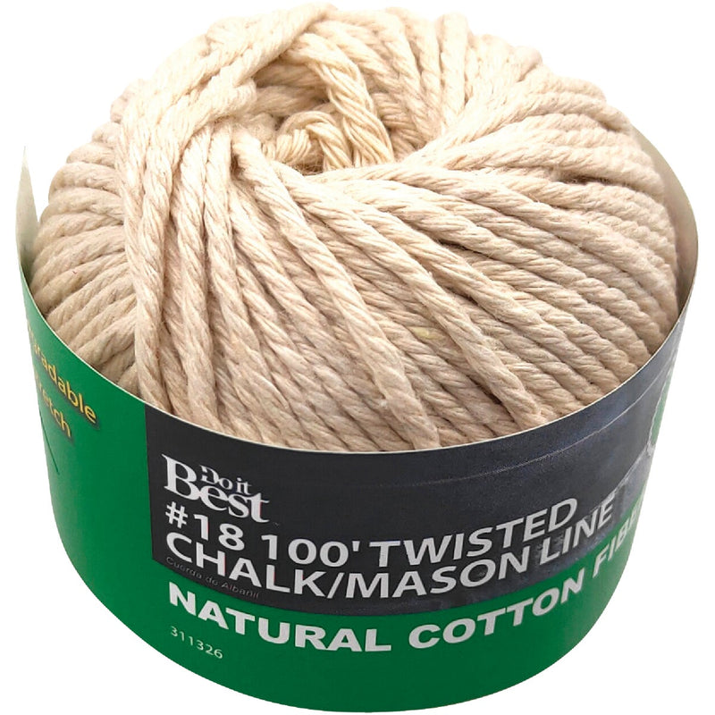 Do it Best 100 Ft. Twisted Cotton Chalk Line