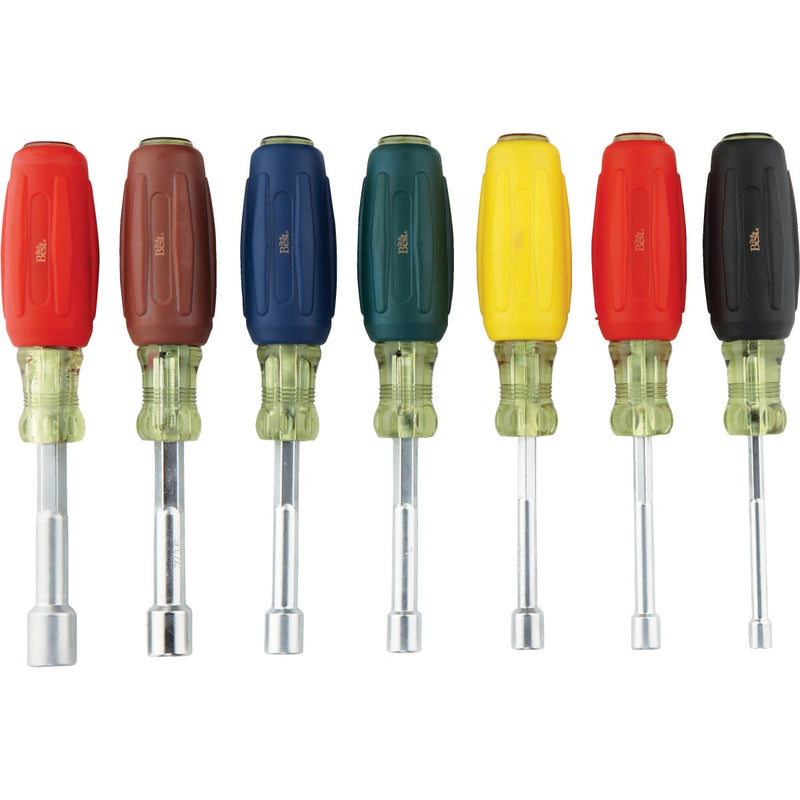 Do it Best Standard 3 In. Solid Shaft Nut Driver Set, 7-Piece