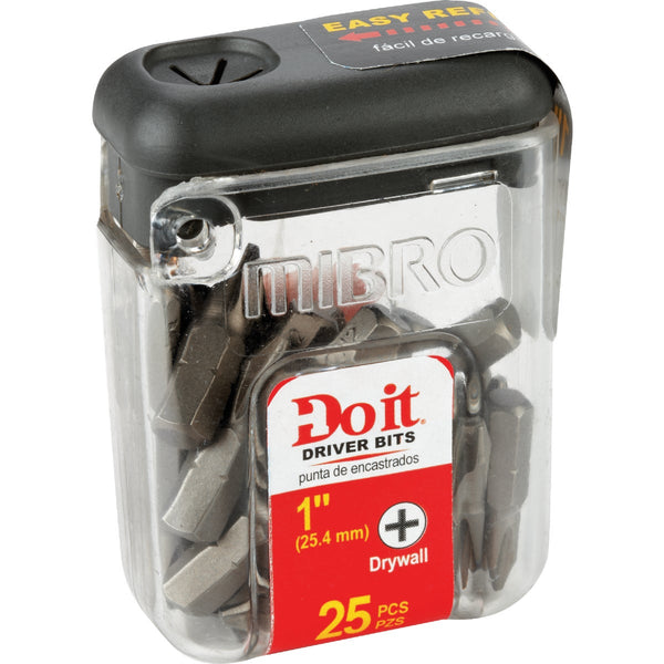 Do it #2 Phillips 1 In. Insert Screwdriver Bit (25-Pack)