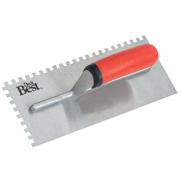 Do it Best 1/4 In. Square Notched Trowel