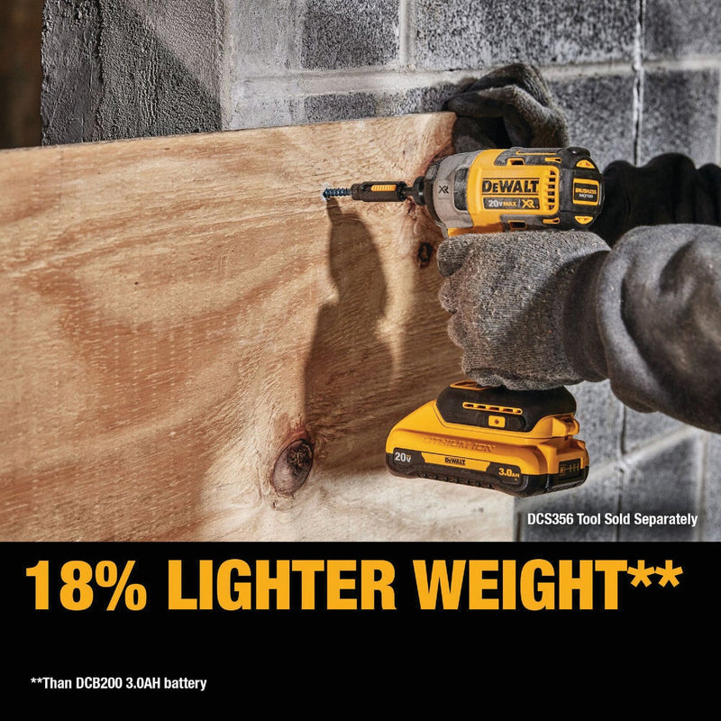 DEWALT 20V MAX Lithium-Ion 3.0 Ah Compact Battery Pack (2-Pack)