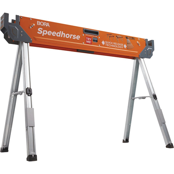 Bora Speedhorse Steel Sawhorse, 1500 Lb. Capacity