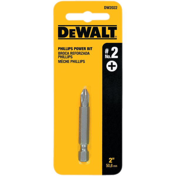 DEWALT Phillips #2 2 In. Power Screwdriver Bit