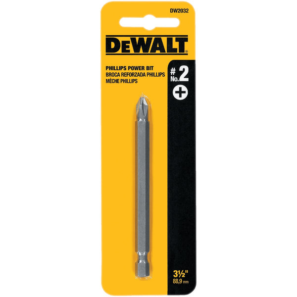 DEWALT Phillips #2 3-1/2 In. 1/4 In. Power Screwdriver Bit