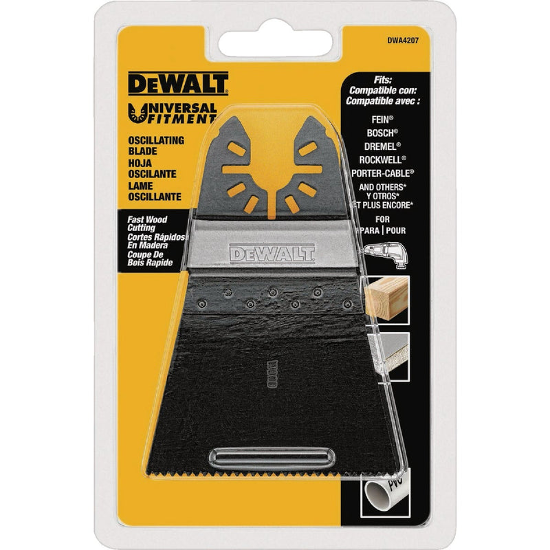 DEWALT Universal Fitment Bi-Metal Wide Fast Cut Oscillating Wood Blade
