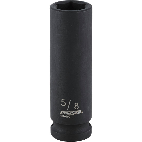 Channellock 1/2 In. Drive 5/8 In. 6-Point Deep Standard Impact Socket