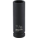 Channellock 1/2 In. Drive 11/16 In. 6-Point Deep Standard Impact Socket