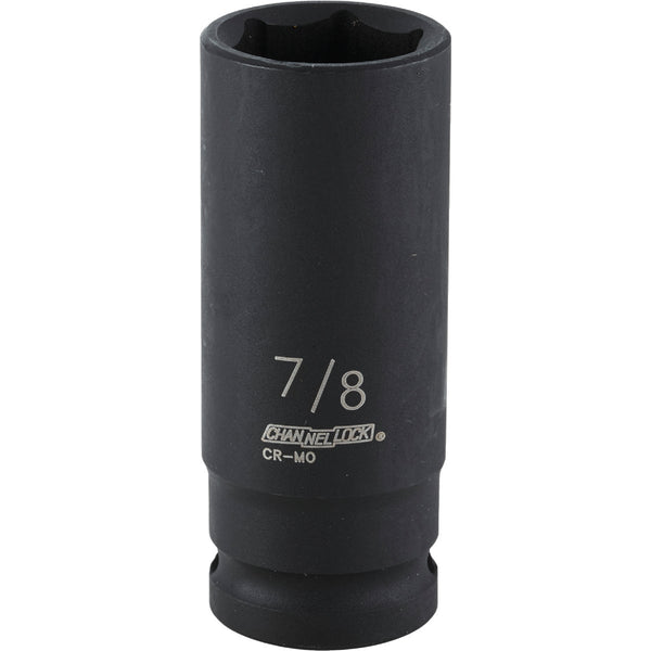 Channellock 1/2 In. Drive 7/8 In. 6-Point Deep Standard Impact Socket