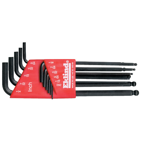 Eklind Standard Ball-End Hex Key Set, 11-Piece