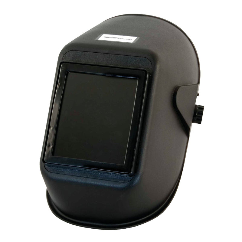 Forney Bandit II Black Polymer Welding Helmet with 5-1/4 In. x 4-1/2 In. Fixed Shade