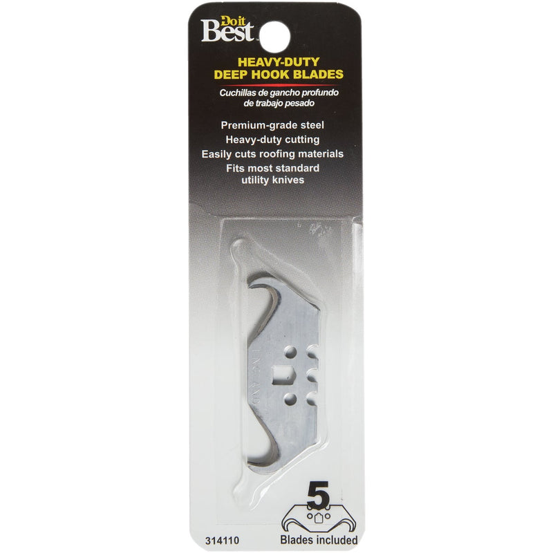 Do it Best 3-Notch Linoleum 2-Ended Deep Hook Blades (3-Count)