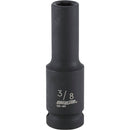 Channellock 1/2 In. Drive 3/8 In. 6-Point Deep Standard Impact Socket