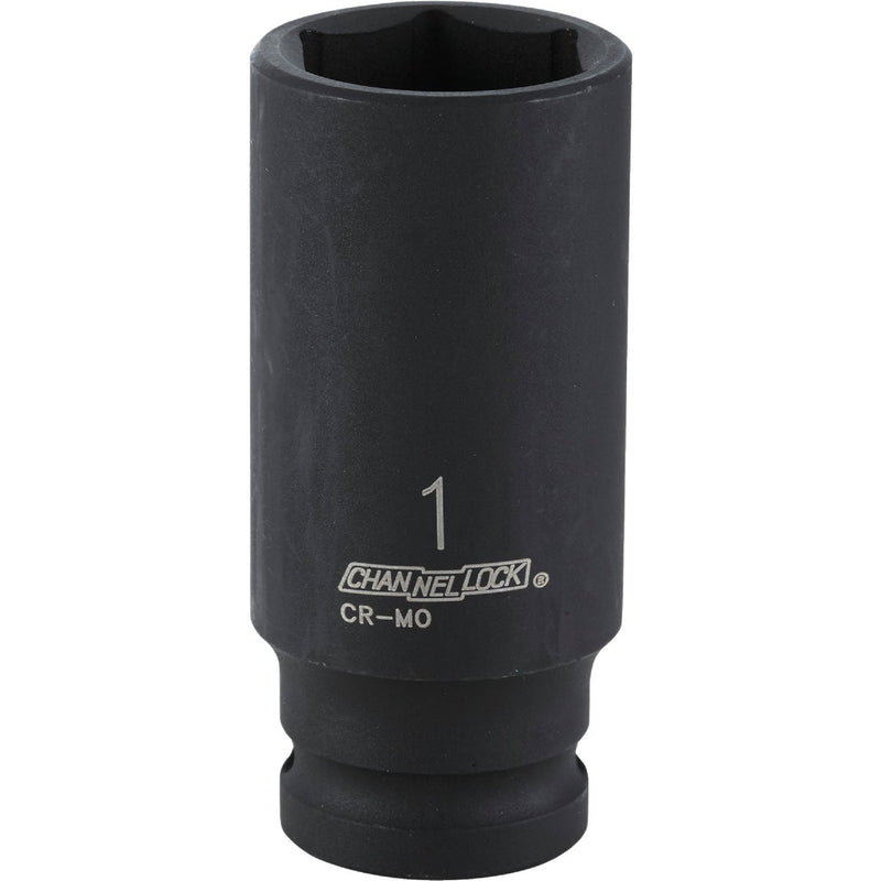 Channellock 1/2 In. Drive 1 In. 6-Point Deep Standard Impact Socket