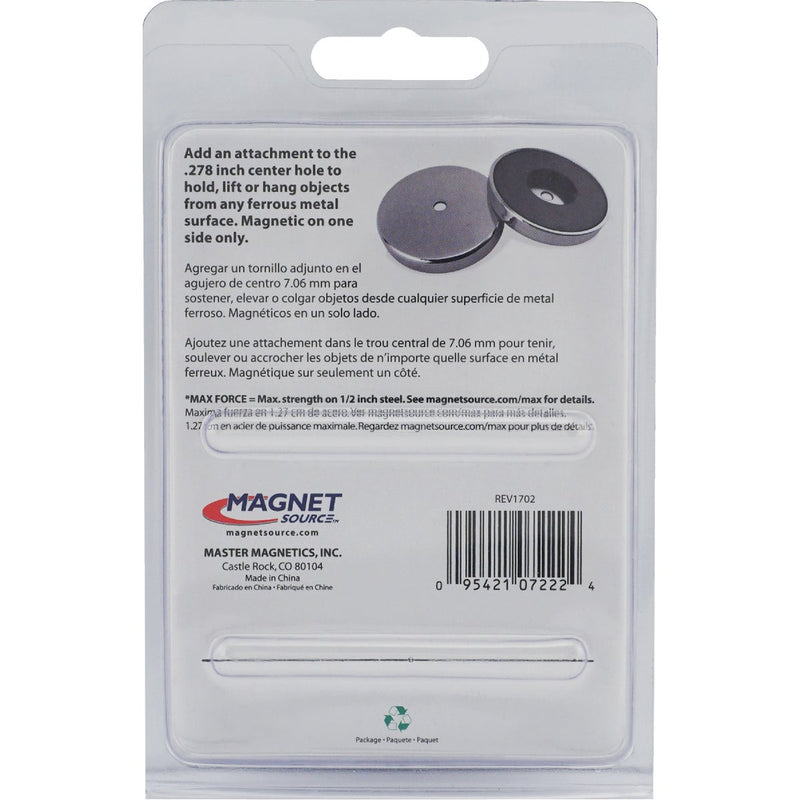 Master Magnetics 2-5/8 in. 65 Lb. Magnetic Base