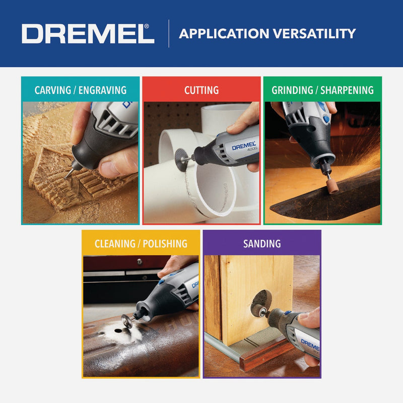 Dremel High Performance 120-Volt 1.6-Amp Variable Speed Electric Rotary Tool Kit