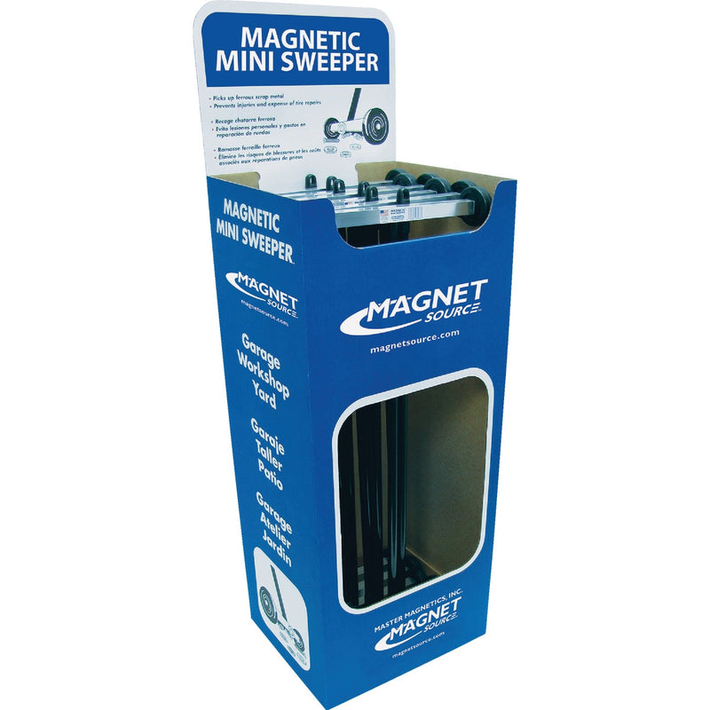 Master Magnetics Magnet Source 14.5 In. Mini Magnetic Floor Sweeper