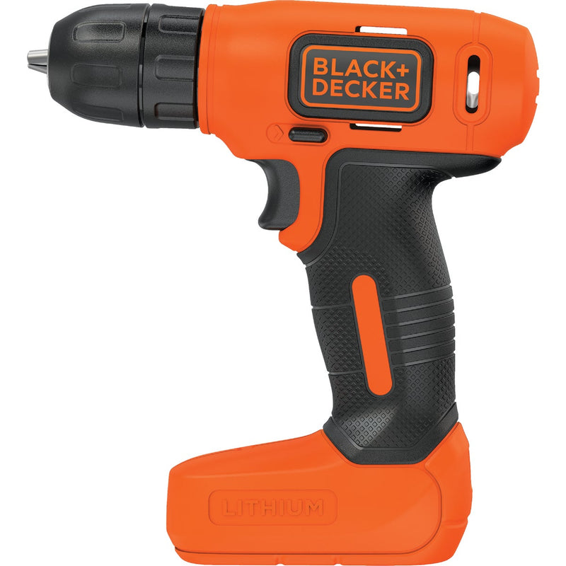 Black & Decker 8-Volt Lithium-Ion 3/8 In. Cordless Drill Kit