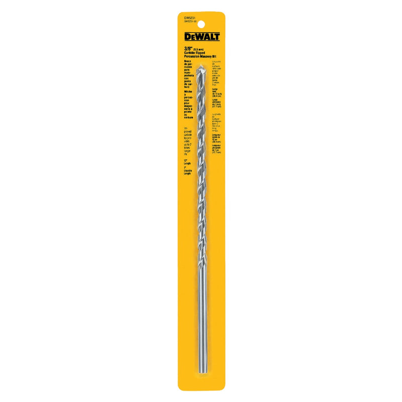 DEWALT 3/8 In. x 12 In. Masonry Drill Bit