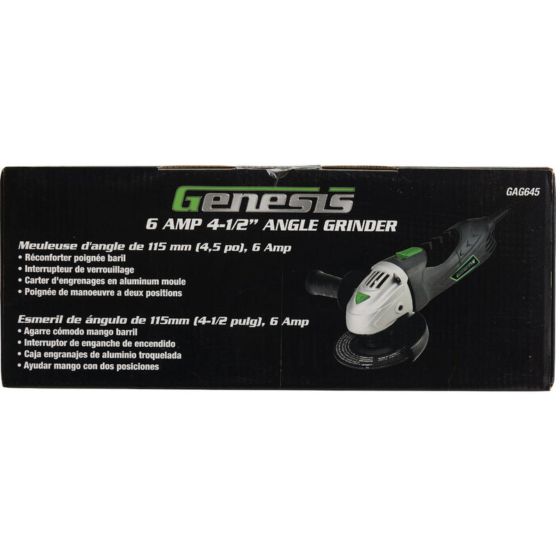 Genesis 6A 4-1/2 In. Angle Grinder