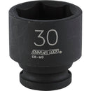 Channellock 1/2 In. Drive 30 mm 6-Point Shallow Metric Impact Socket