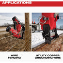 Milwaukee 1-1/2 In. 9 Ga. Galvanized Barbed Collated Fence Staple (960-Count)