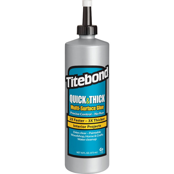 Titebond 16 Oz. Quick & Thick Multi-Surface Wood Glue