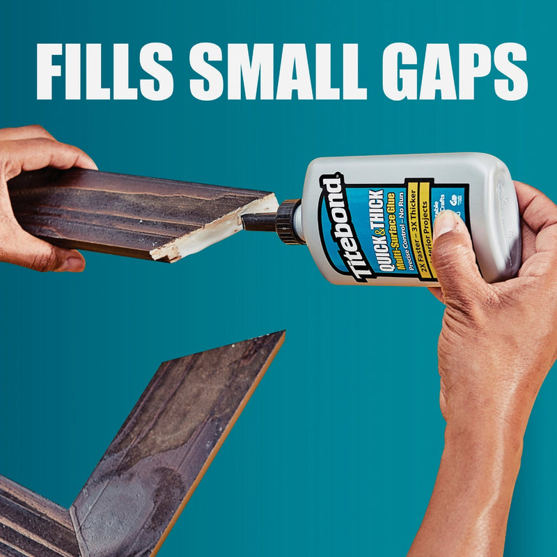 Titebond 16 Oz. Quick & Thick Multi-Surface Wood Glue