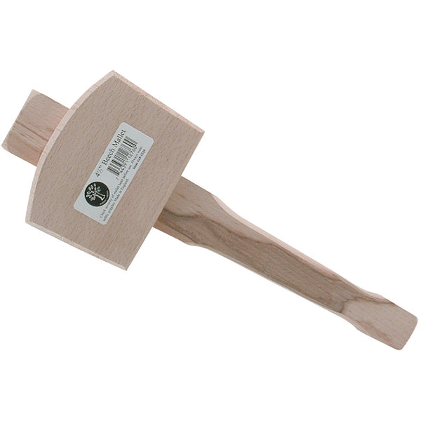 Robert Larson Large 15 Oz. Carpenter Mallet with Beechwood Handle