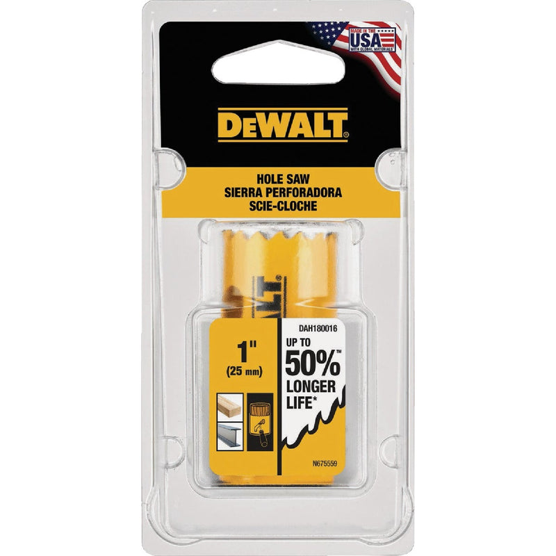 DEWALT 1 In. Bi-Metal Hole Saw