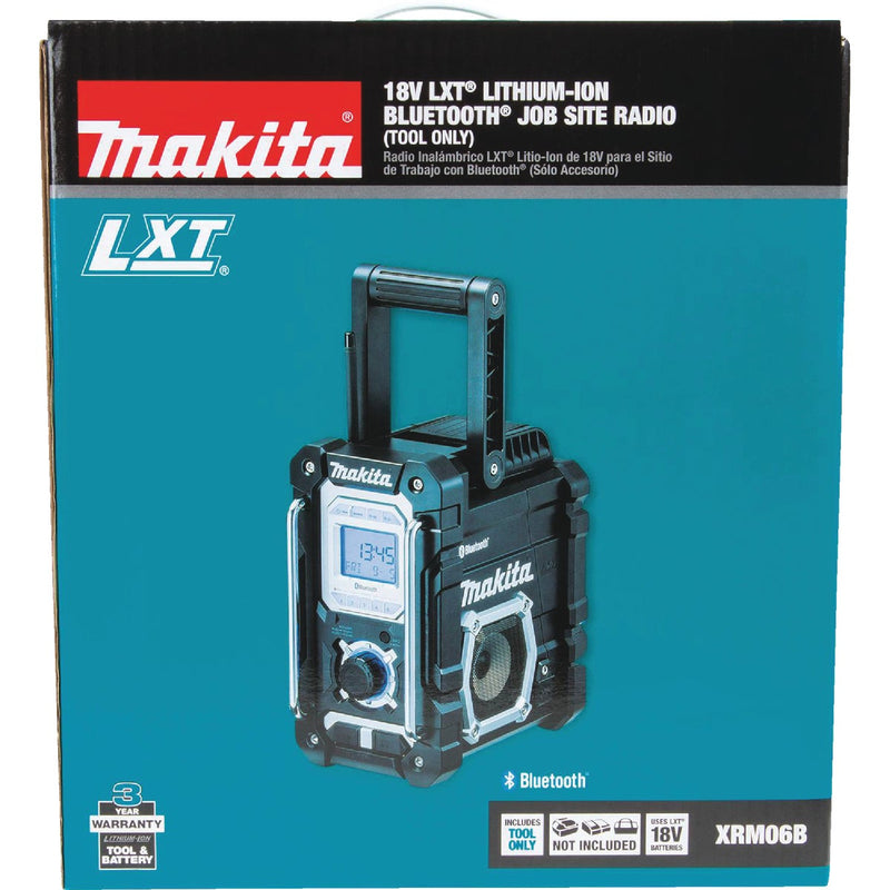 Makita 18-Volt LXT/12-Volt Max CXT Lithium-Ion Bluetooth Cordless Jobsite Radio (Tool Only)