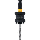 DEWALT 1-1/4 In. - 6 In. Quick Change Arbor 1/2 In. Shank Hole Saw Arbor