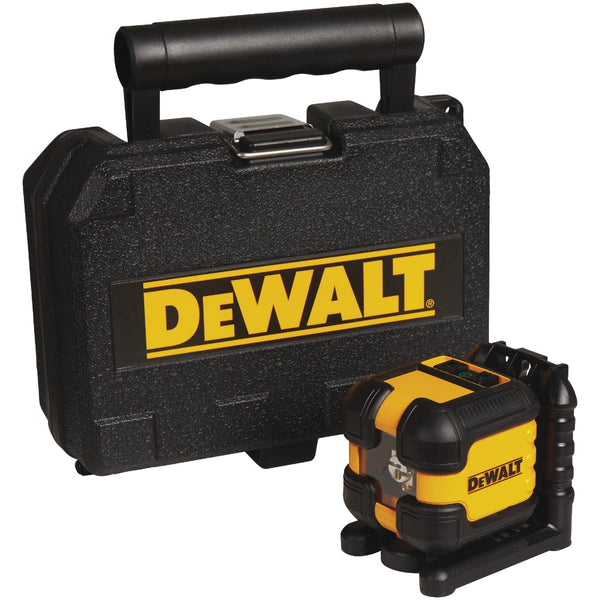 DEWALT 55 Ft. Green Self-Leveling Cross Line Laser Level