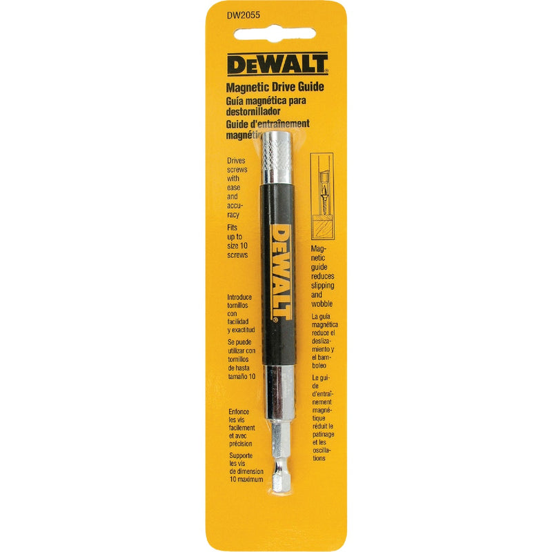 DEWALT 1/4 In. Hex x 6 In. Magnetic Drive Guide Bit Holder